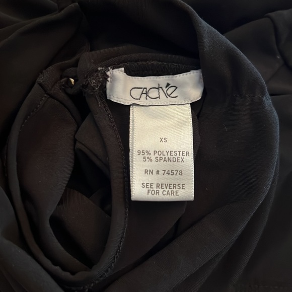 Women’s Sexy Black Turtleneck Blouse. Size XS. - Picture 5 of 7